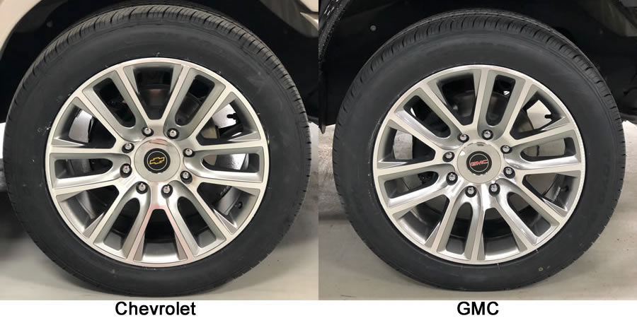 20" Chrome Wheels - 8 Lug Eagle Alloy with 265/50R20 Tires