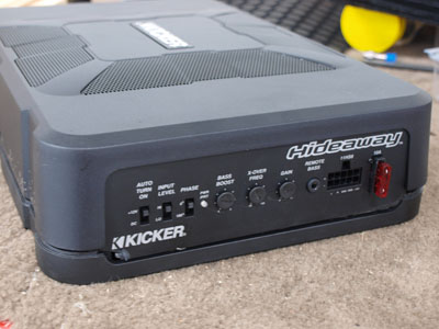 Front Stereo Sub-Woofer with Amp